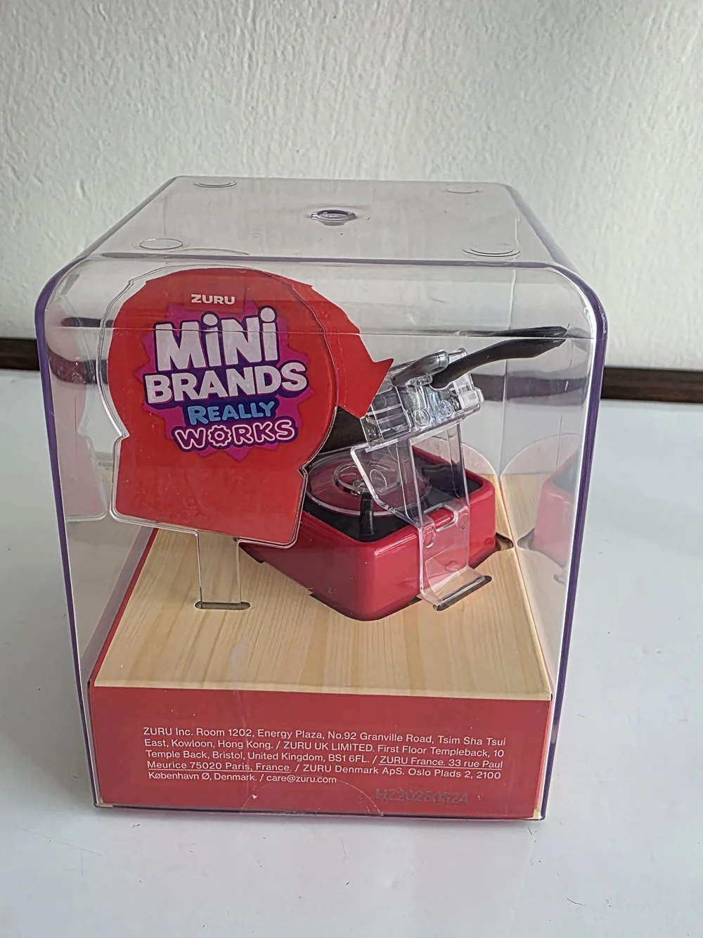 Mini Brands Magic Cook Kids Toy Kitchen Set - Red Stove & Silver Mixer NWT.